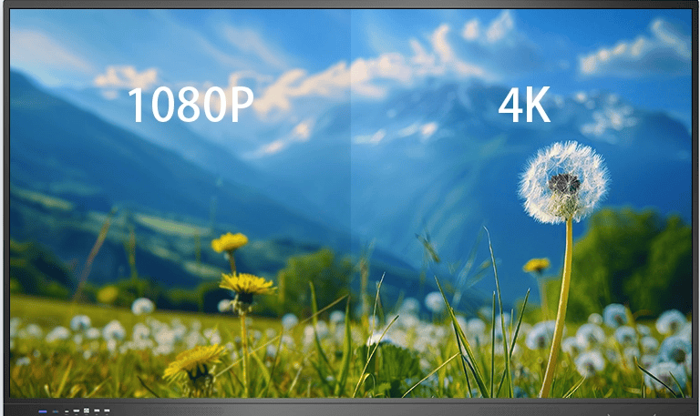 Interactive display hero image